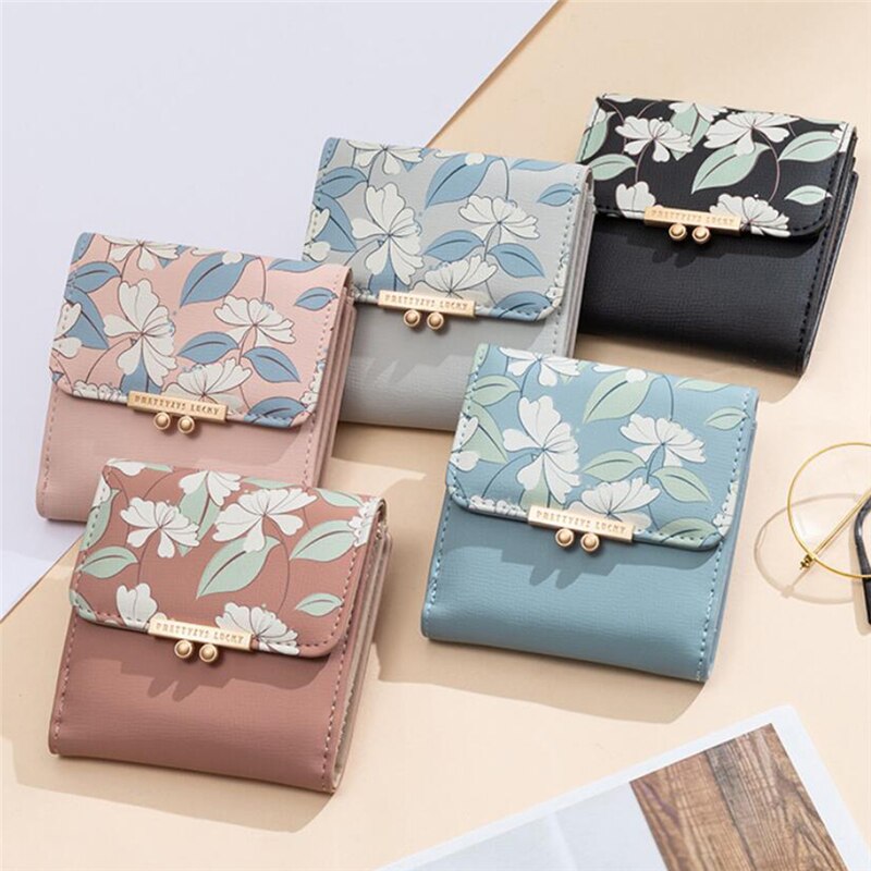 Cute Minimalist Women's Wallet - Compact Stylish Design