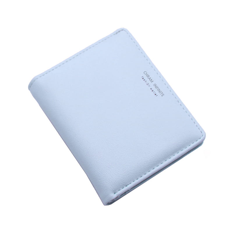 Korean Letters Slim Lightweight Wallet