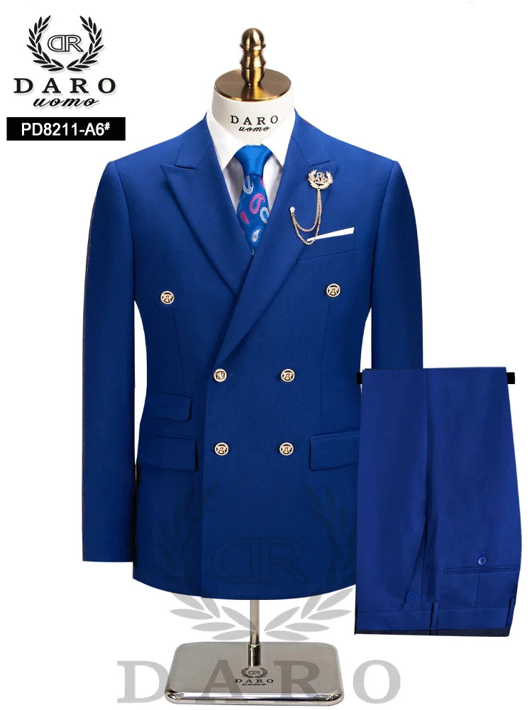 R&z - Slim Fit Formal Business Work Wear Suits 2Pcs Set (Jacket+Pants)