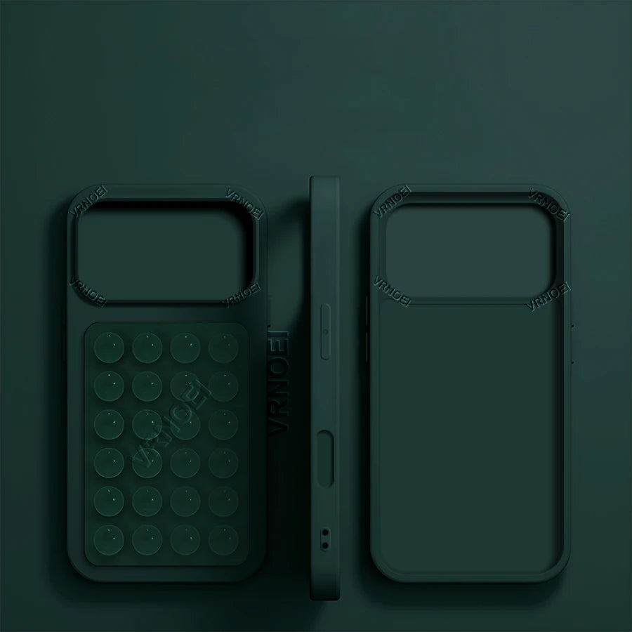 R&z - Bracket Phone Case For iPhone 16 15 11 12 13 14 17 Pro Max Plus  AIR Cases Shockproof Cover Accessories