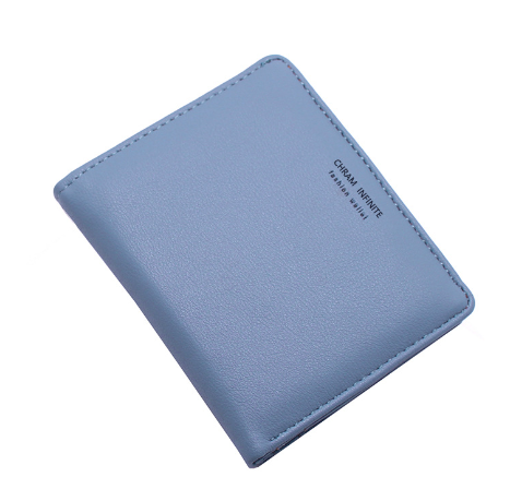 Korean Letters Slim Lightweight Wallet