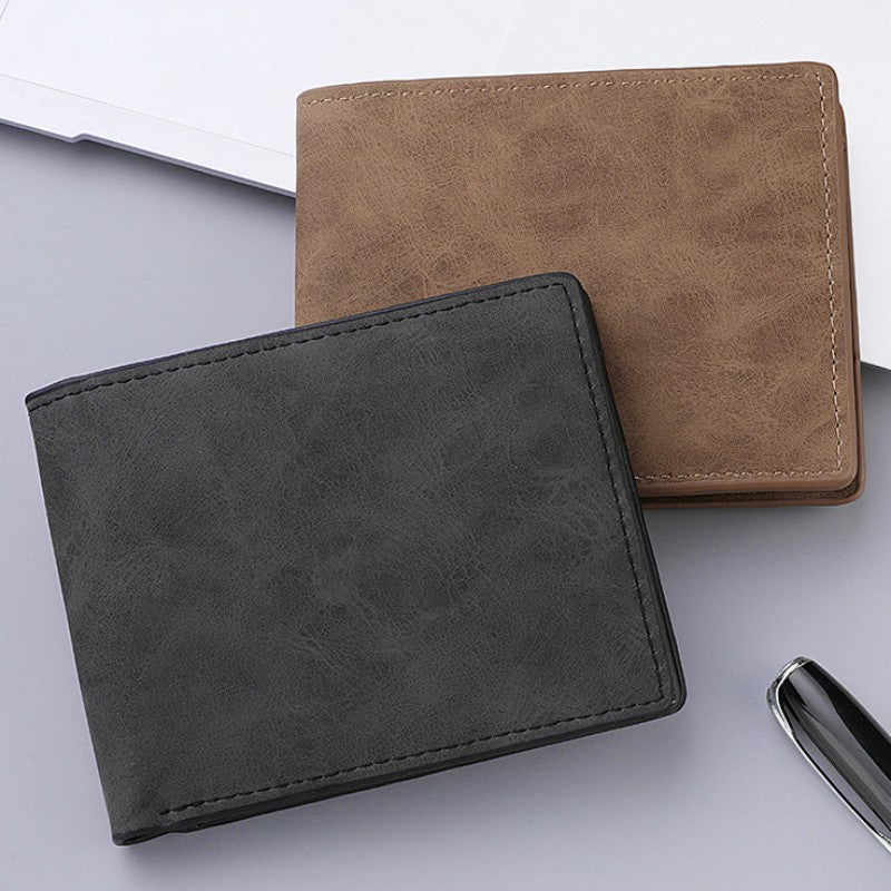 Men's Bifold PU Leather Wallet