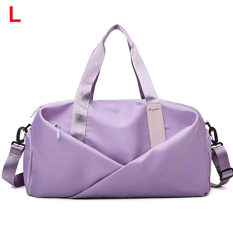 Fitness Bag Female Multi-functional Dry-wet Separation Movement Water-proof Travel Bag Yoga Bag Large-capacity Travel Bag Man
