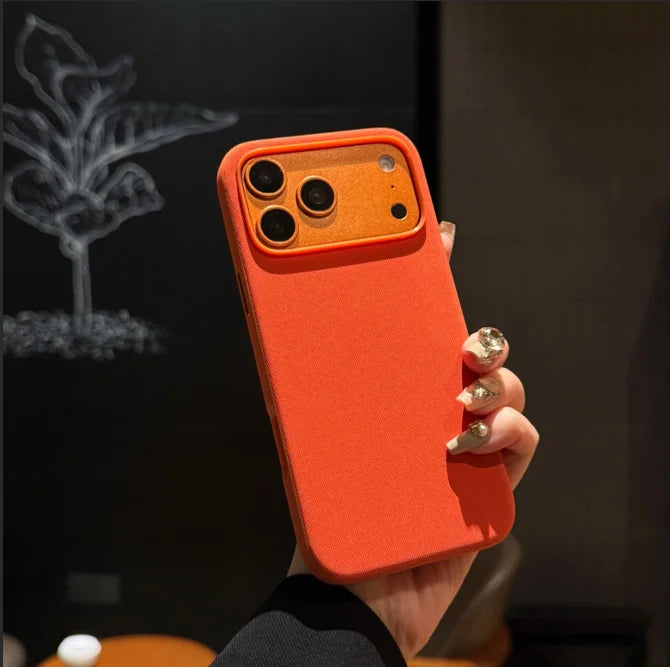 Luxury Tech Woven Magnetic Case for Iphone 17 Air 16 15 Plus 14 13 12 11 Pro Max TechWoven for Magsafe Wireless Charging Cover