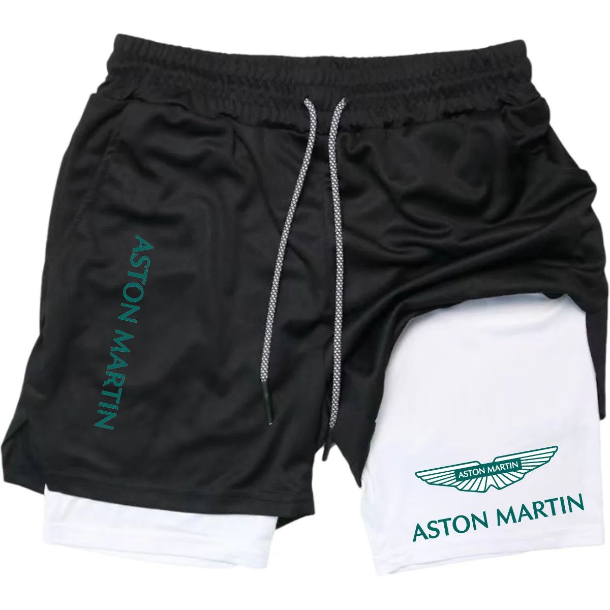 R&z - Aston Martin Logo Sport Shorts