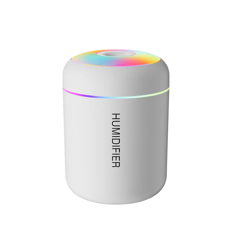 R&z -  USB Electric Aroma Diffuser Essential Oil Purifier Aromatherapy Mist Maker Lights For Car Home Bedroom
