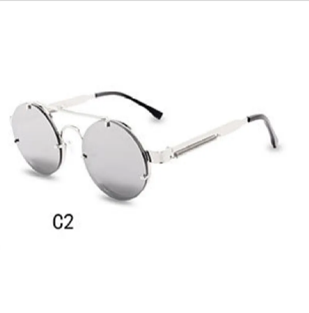 R&z - Round Steampunk Sunglasses