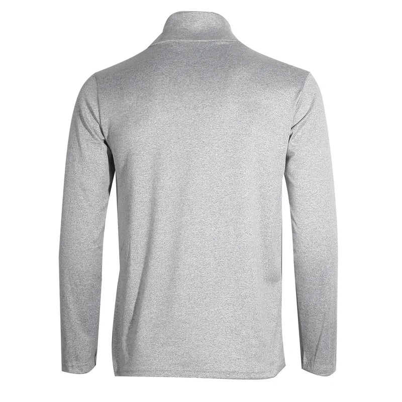 R&z - Men Winter Clothes Thermal Shirt Autumn Men's Winter Tights High Neck Thin Slim Fit Long Sleeve T-shirt
