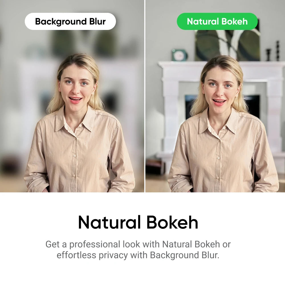 Insta360 Link 2 & Link 2C AI Smart 4K Resolution AI Noise-Canceling Tracking & Framing Smart Control True Focus