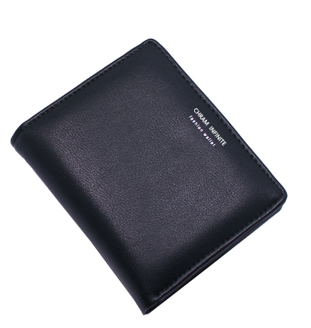Korean Letters Slim Lightweight Wallet