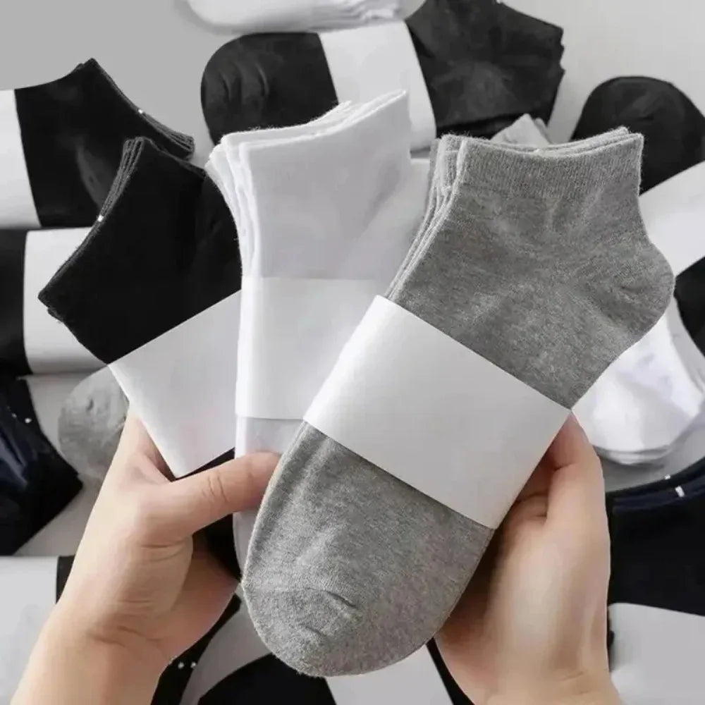 Comfort-Fit Unisex Ankle Socks - Breathable Lightweight Sports Socks for Men Women, Daily Wear & Outdoor Activities