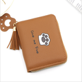 Fashionable Women's Short Wallet with Footprint Design
