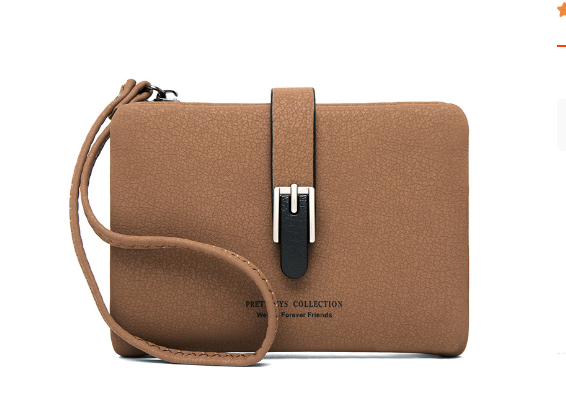 Long Simple Clutch Wallet for Women