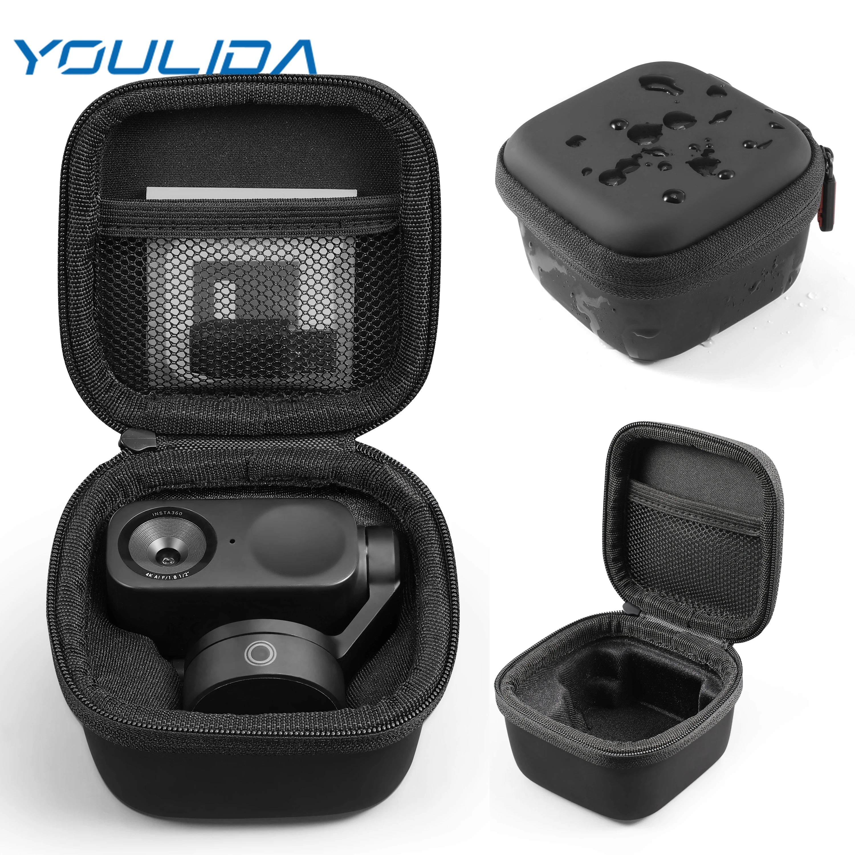 Portable Storage Bag For Insta360 Link 2/2C/2PRO Camera Accessories EVA Hard Shell Case Anti-Scratch Protective Box Travel Box