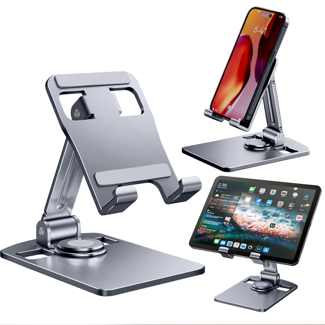 360° Aluminum Phone &amp; Tablet Stand