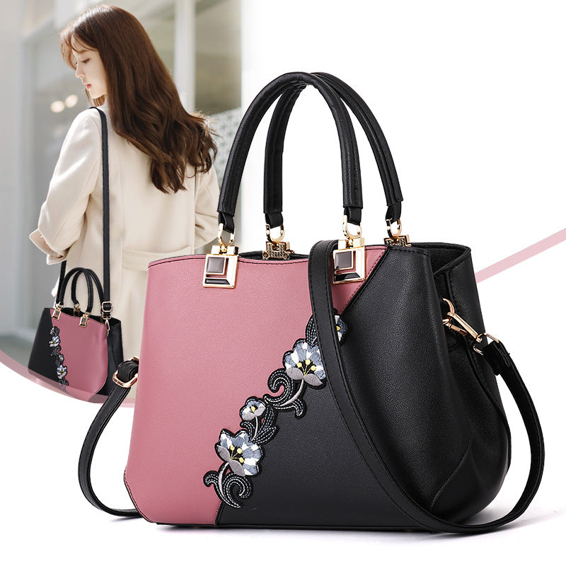 Fashionable Color-Block Women&
