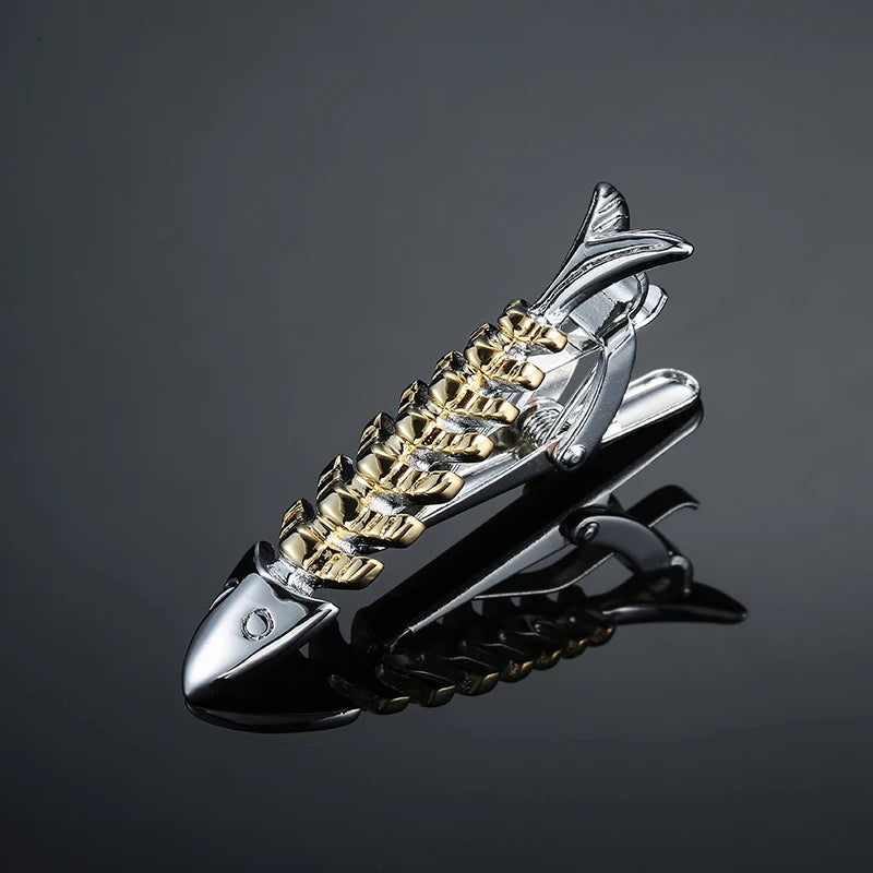 R&z - tie clips aircraft ships machine guns model clips business suits shirts accessories