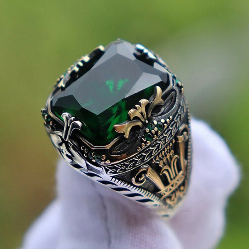 R&z - Classic Gold Color Ring for Men