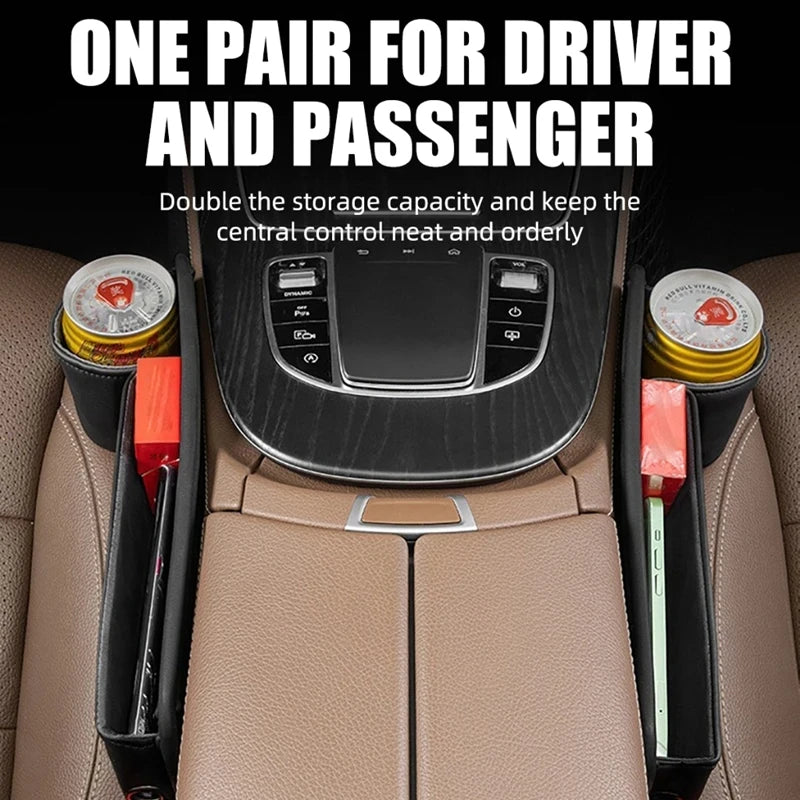 R&z -  Seat Gap Organizer Storage Box Pocket Universal Wallet Keys Card