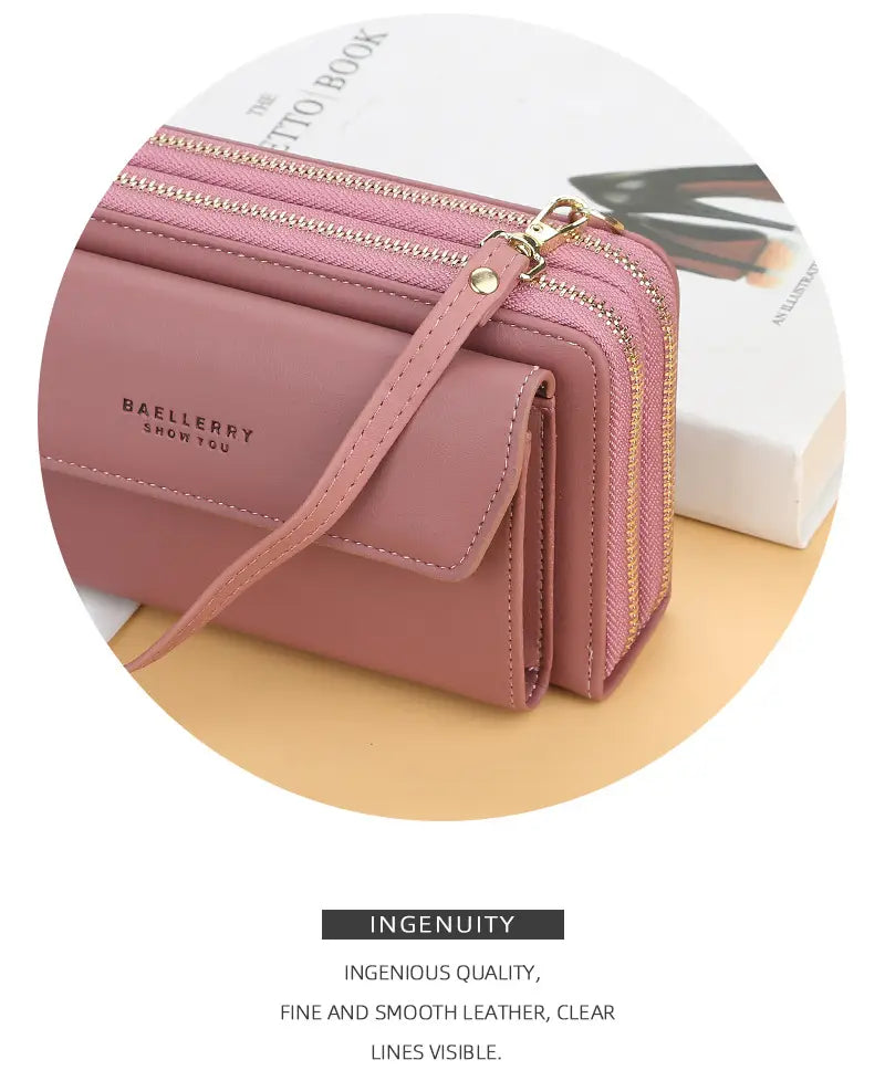 Ladies Long Wallet Korean Edition - Image 1