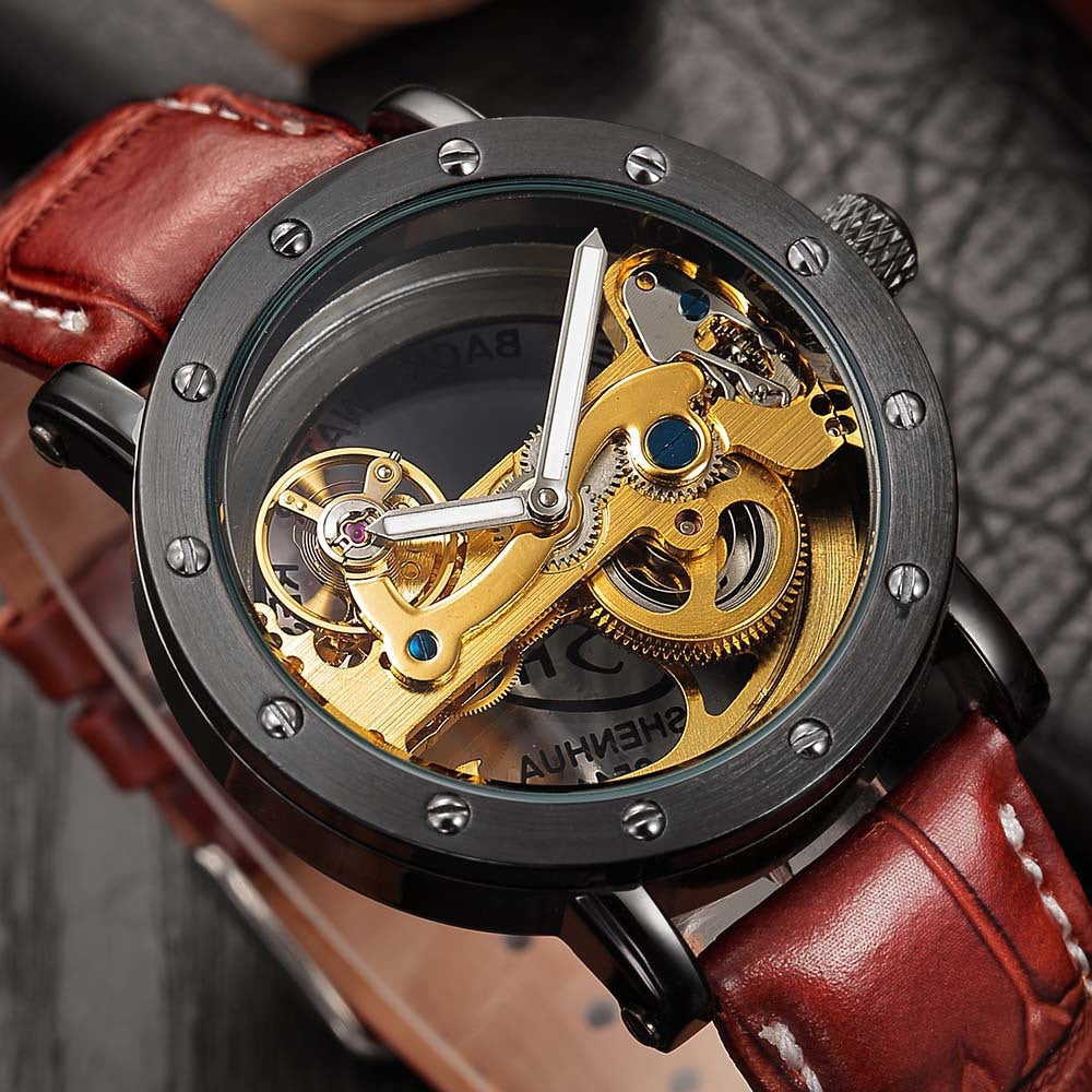 R&Z - Men's Waterproof Tourbillon Automatic Mechanical Watch