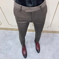 R&z - Pant For Man Business Slim Fit Dress Ankle Trousers