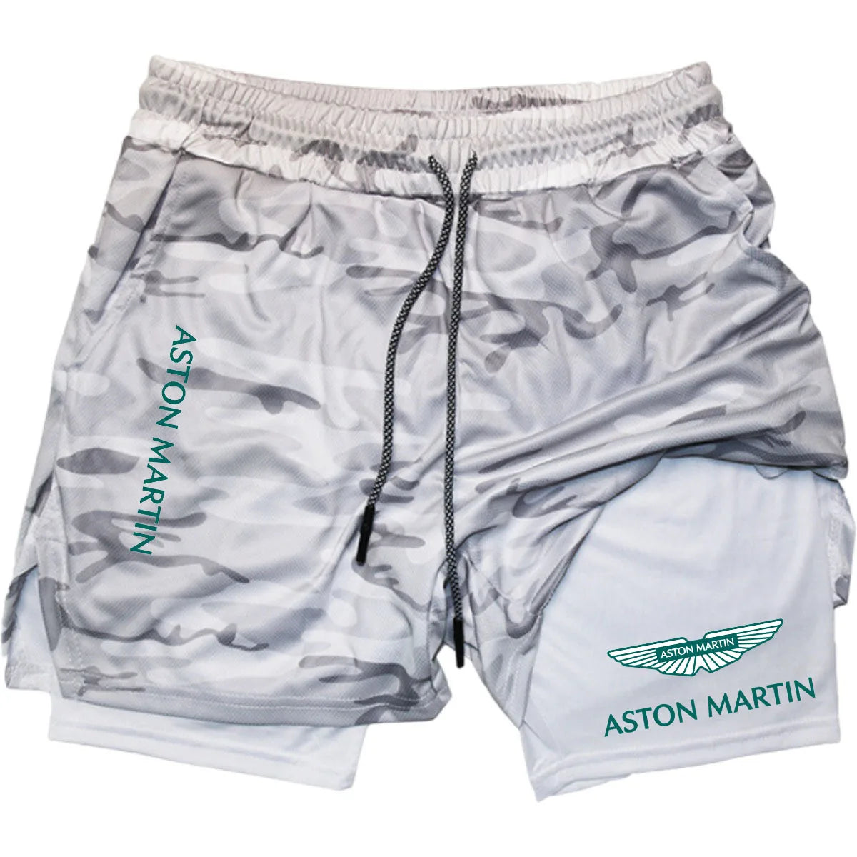 R&z - Aston Martin Logo Sport Shorts