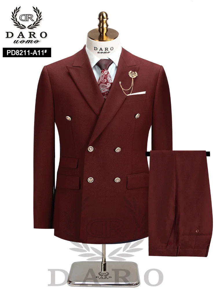 R&z - Slim Fit Formal Business Work Wear Suits 2Pcs Set (Jacket+Pants)
