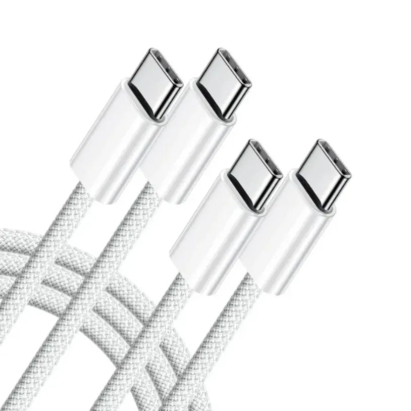 R&z - USB C Fabric 60W PD Fast Charging Charger Cable Supports for iPhone 16 15 Samsung Xiaomi Huawei Fast Charging