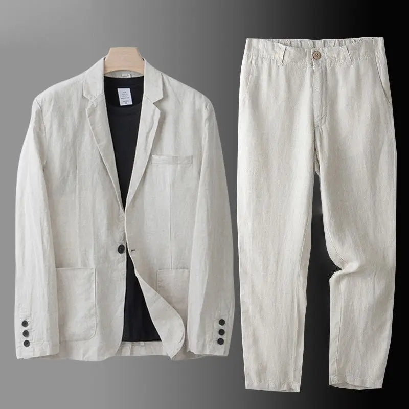 R&Z PremiumcLinen Bussiness Suit
