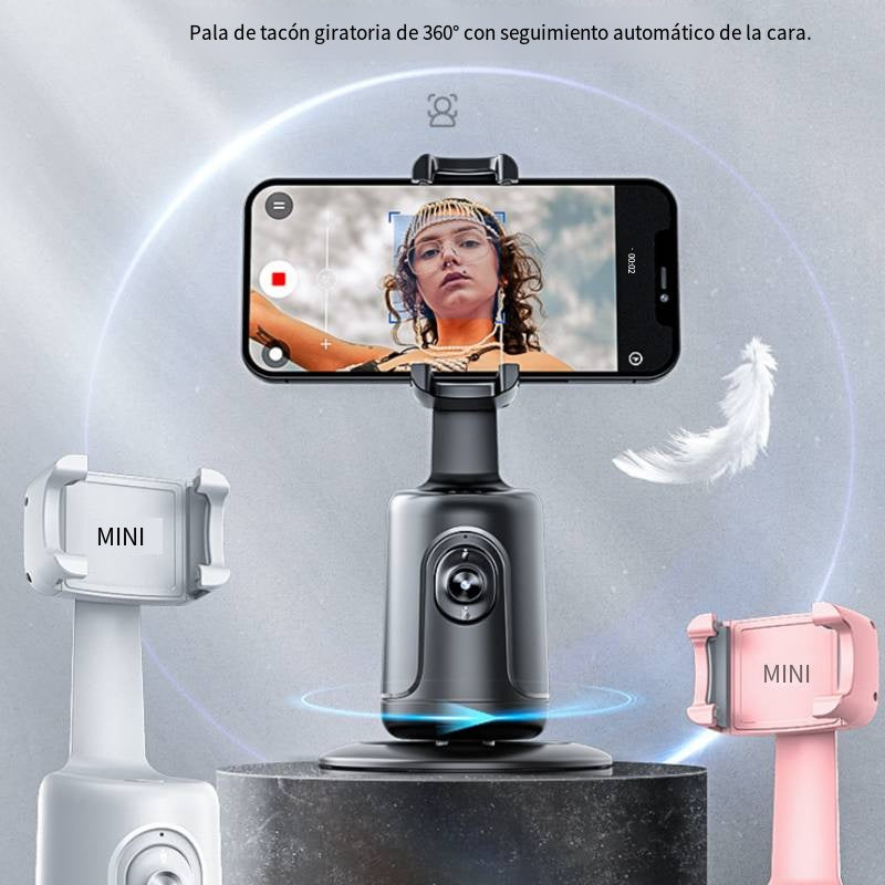 360° AI Face-Tracking Phone Gimbal