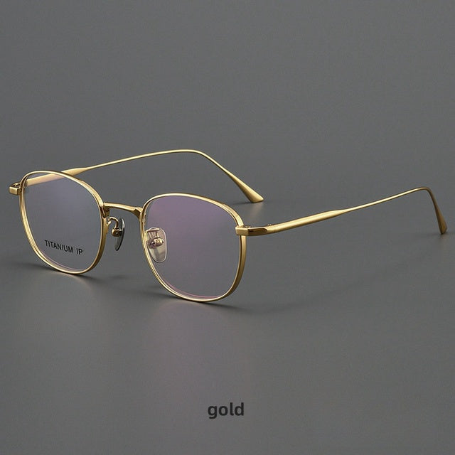R&z - Round Pure Titanium Mens Glasses Frame