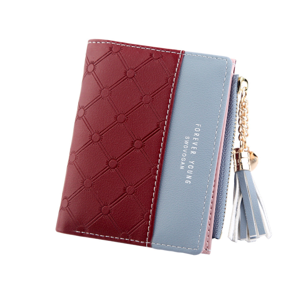 Fashionable Japanese & Korean Small Buckle Wallet for Women