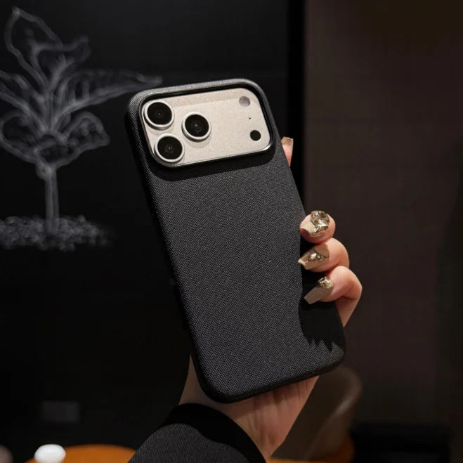Luxury Tech Woven Magnetic Case for Iphone 17 Air 16 15 Plus 14 13 12 11 Pro Max TechWoven for Magsafe Wireless Charging Cover