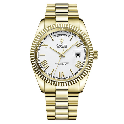 R&amp;Z Cadisen Automatic Men’s Luxury Watch – Silver
