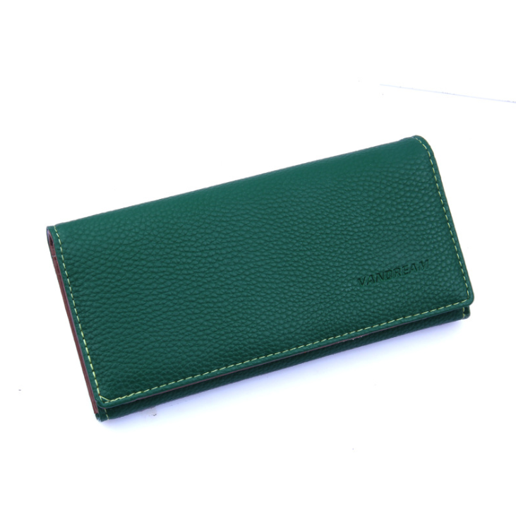 Ms. Contrast Multi-function Candy Color Wallet Clutch
