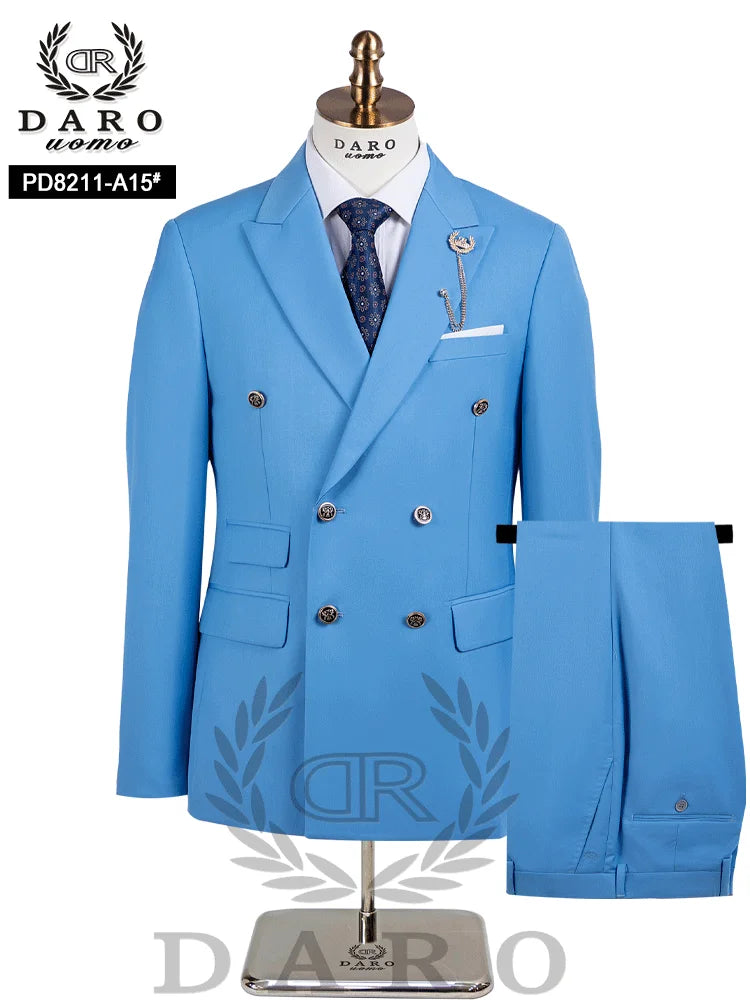 R&z - Slim Fit Formal Business Work Wear Suits 2Pcs Set (Jacket+Pants)