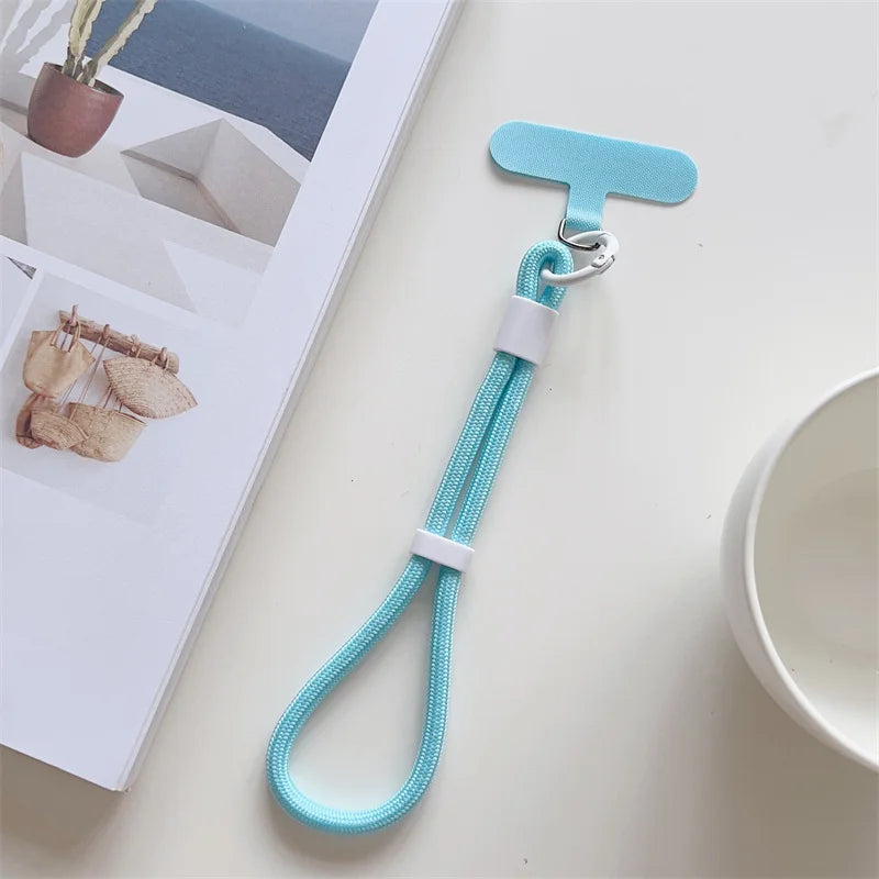 Universal Adjustable Short Lanyard Colorful Hand Wrist Strap Rope for Mobile Phone Cell Phone Case Accessories