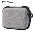 R&z - Bag Pouch Carrying Bag Zipper Earphone Case For Airpod Earphone/Phone/Charging Cable