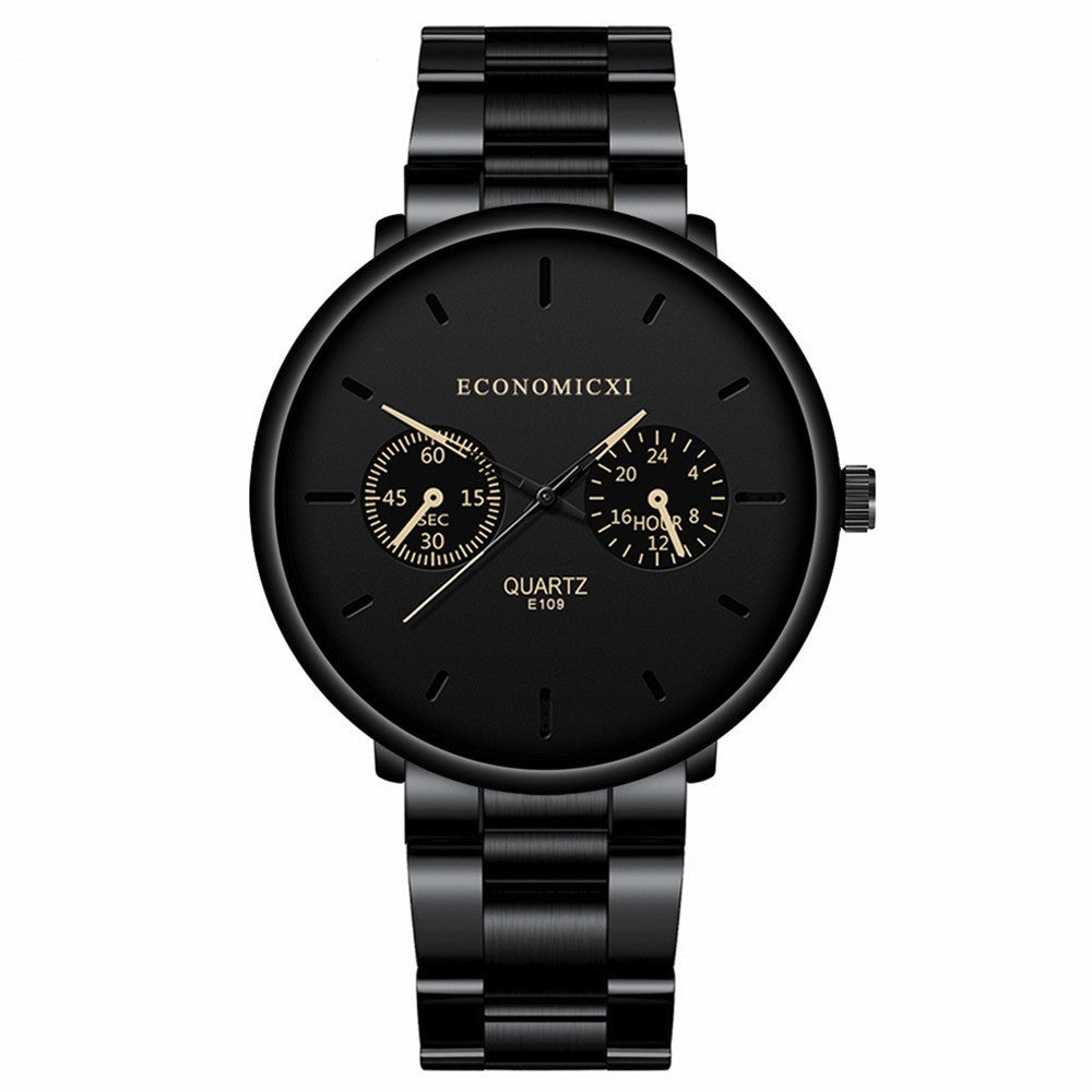 R&z - Multifunctional Men's Sports Watch with Steel Strap