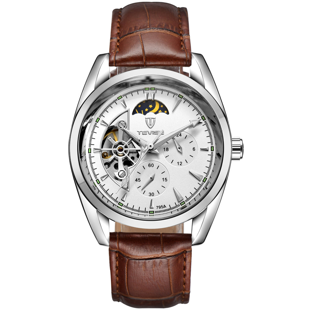 Men's Tourbillon Waterproof Automatic Mechanical Watch