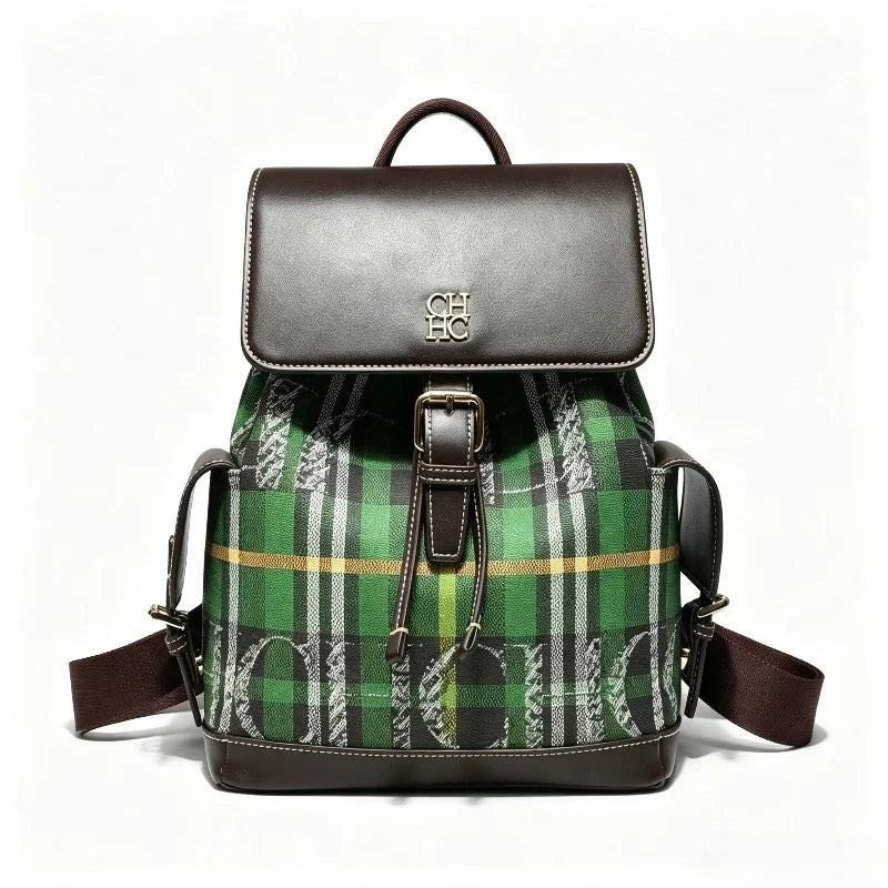 Fashion Color Block Backpack