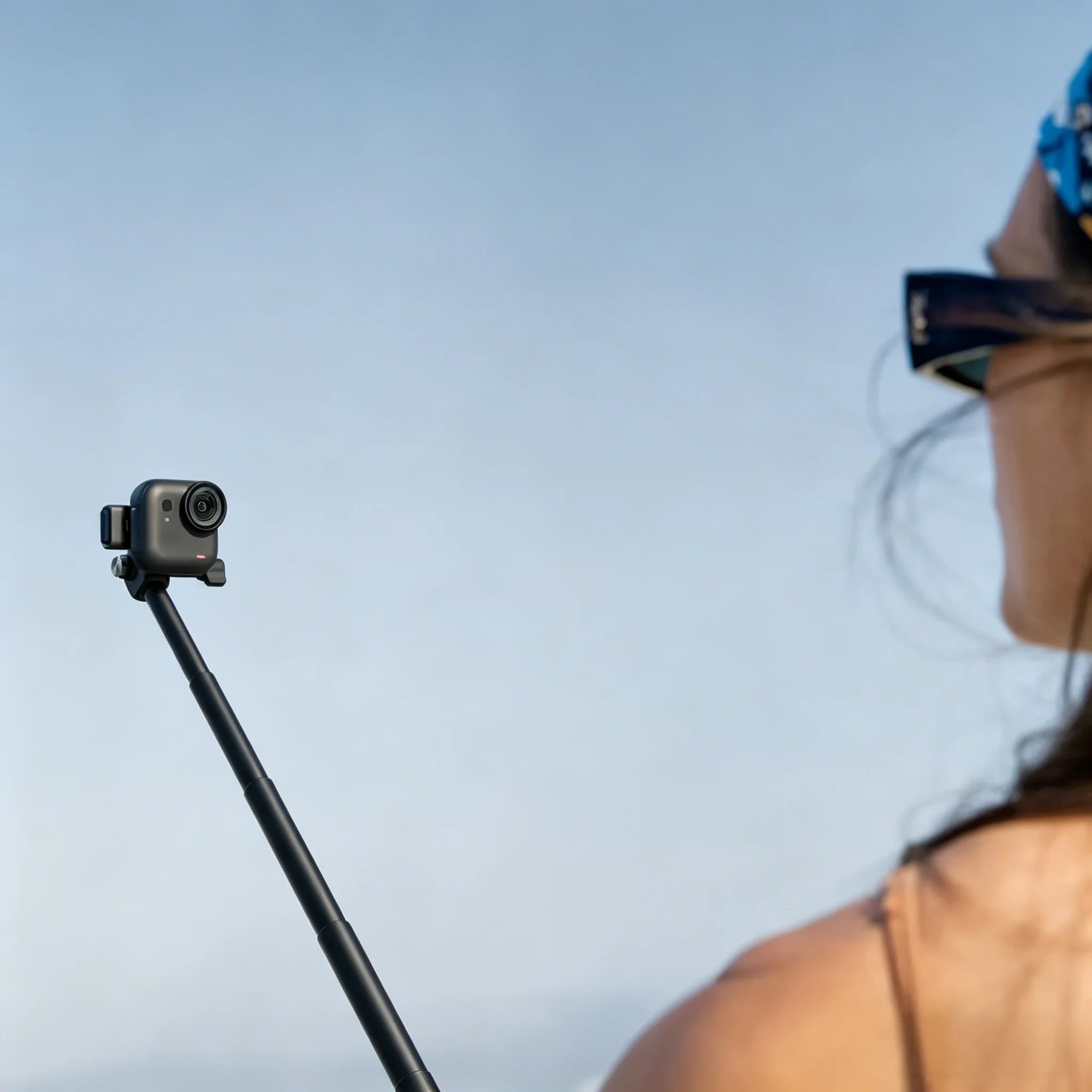 Portable Mini Selfie Stick For Insta360, 2.0 Compact Tripod 1/4 Screw Mount for X4 Air GO Ultra Ace Pro 2 Link