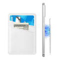 SS for MagSafe Wallet Magnetic Wallet for iPhone 15/14/13/12 Series Ultra-Thin Magnetic Phone Wallet Leather Card Hoder 2 Independent Card Slot White