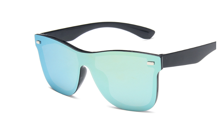 R&z - Sunglasses with Integrated Reflective Mirror"