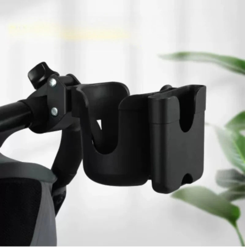 R&z - Water Cup Holder With Phone Holder, Universal Bottle Holder For Wheelchair stroller Accessories