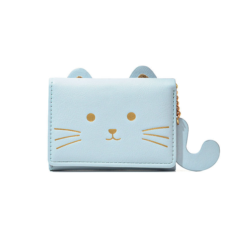 Cute Cartoon Female PU Wallet for Students