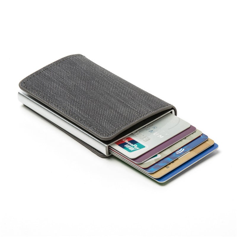 R&z - Aluminum Alloy Women's Wallet Card Holder