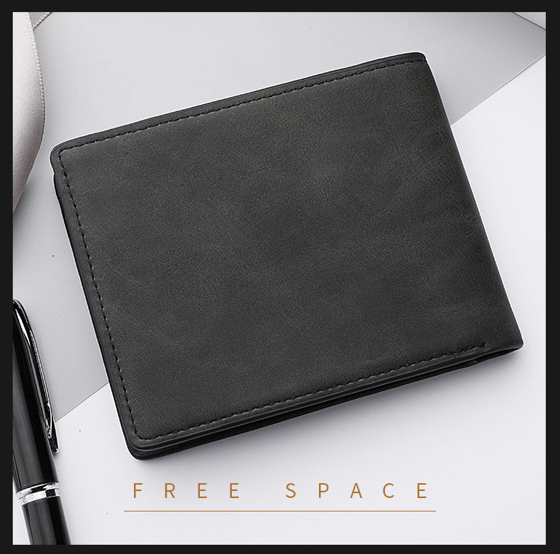 Men's Bifold PU Leather Wallet