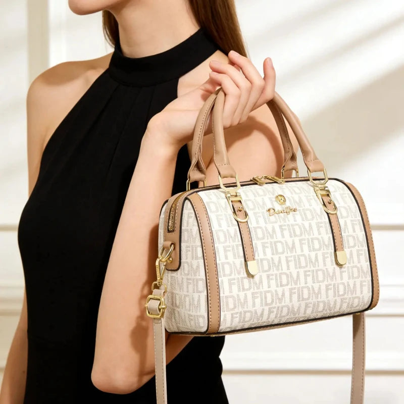 3-Piece Women's Boston Bag Set